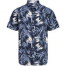 Jack & Jones Junior Navy Blazer Jjhonolulu Aop Skjorte Ss Jnr