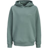 Jack & Jones Junior Mineral Blue Jjcollege Logo Sweat Hætte Jnr