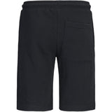 Jack & Jones Junior Black Jpstgordon College Sweat Shorts Mid Jnr