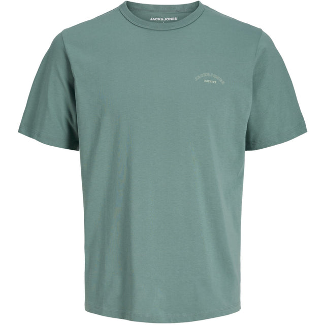 Jack & Jones Junior Mineral Blue Jjcollege Logo Tee Ss Crew Neck Jnr