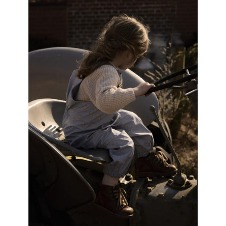 Lil'Atelier Zen Blue Swan Nmfladry10 Rain Sæt Aop Fo Lil