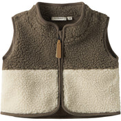 Lil'Atelier Turtledove Shitake Nbmlajo Loose Vest Lil