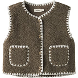Lil'Atelier Shitake Nmflajo Loose Vest Lil