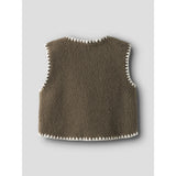 Lil'Atelier Shitake Nmflajo Loose Vest Lil