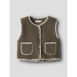 Lil'Atelier Shitake Nmflajo Loose Vest Lil