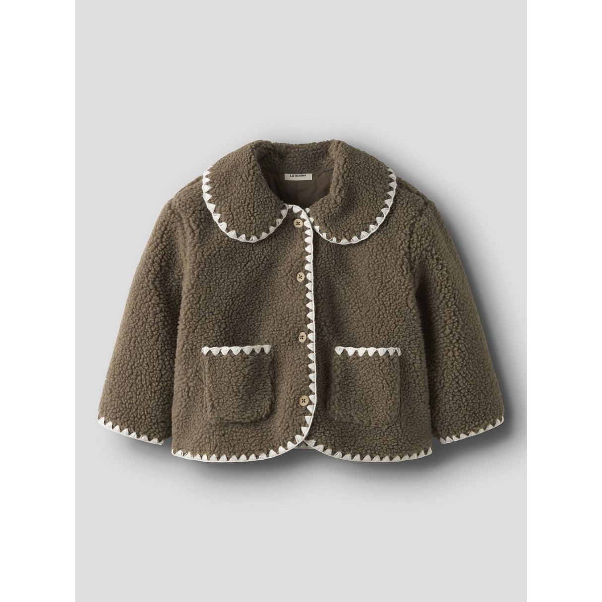 Lil'Atelier Shitake Nmflajo Ls Loose Jakke Lil