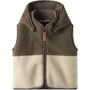 Lil'Atelier Turtledove Shitake Nmmlajo Loose Vest Lil