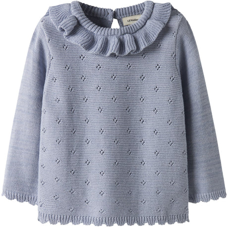 Lil'Atelier Zen Blue Nmflaguna Ls Strik Lil Noos