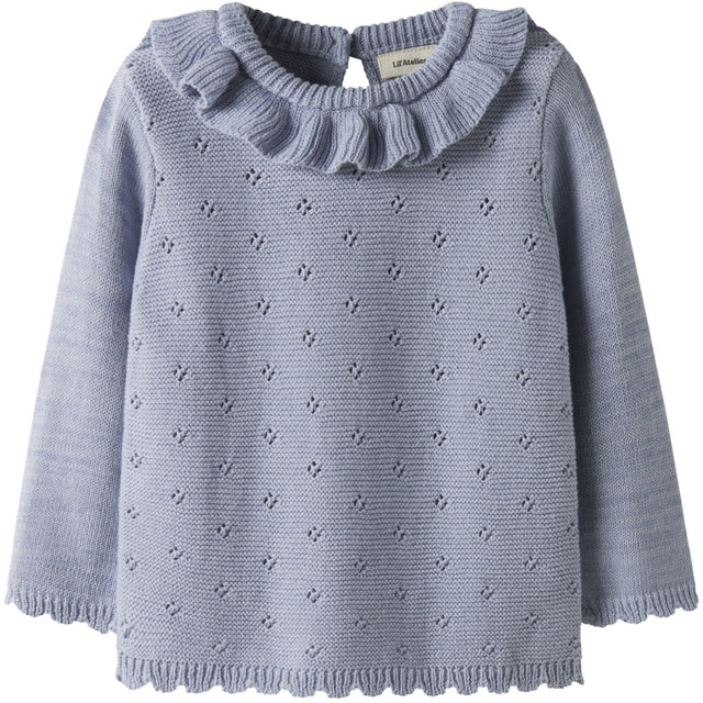 Lil'Atelier Zen Blue Nmflaguna Ls Strik Lil Noos