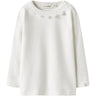Lil'Atelier Coconut Milk Nmftapia Ls Slim Top Lil