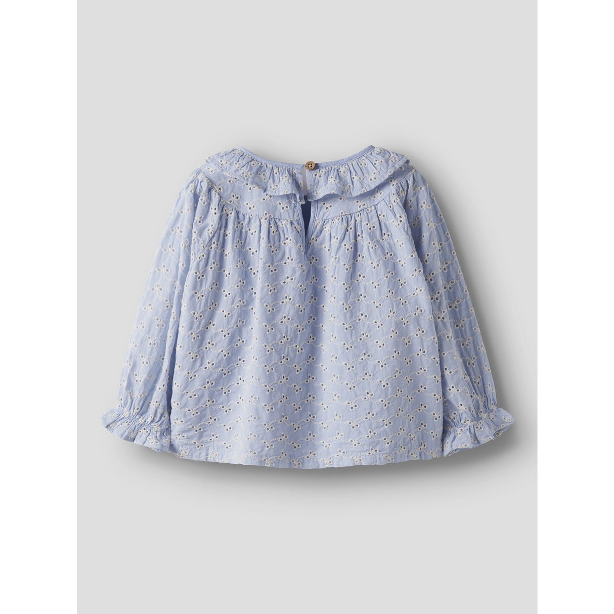 Lil'Atelier Zen Blue Nmftessie Ls Loose Skjorte Lil