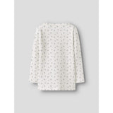 Lil'Atelier Coconut Milk Bell Flower Nmfgayo Sag Ls Slim Top Lil