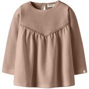 Lil'Atelier Roebuck Nmfberry Ls Loose Top Lil