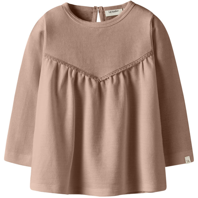 Lil'Atelier Roebuck Nmfberry Ls Loose Top Lil