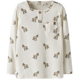 Lil'Atelier Coconut Milk Donky Nmmlayo Sio Ls Slim Top Lil