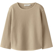 Lil'Atelier Irish Cream Nmmtanko Ls Loose Sweat Lil