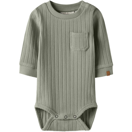 Lil'Atelier Seagrass Nbmtao Ls Slim Body Lil