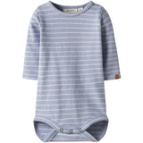 Lil'Atelier Zen Blue Nbmbaja Ls Slim Body Lil