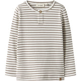 Lil'Atelier Coconut Milk Nmmtonto Tor Ls Slim Top Lil