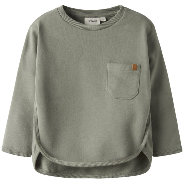Lil'Atelier Seagrass Nmmilondon Bo Ls Loose Sweat Bru Lil