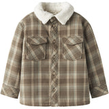 Lil'Atelier Shitake Nmmtavor Ls Loose Skjorte Lil