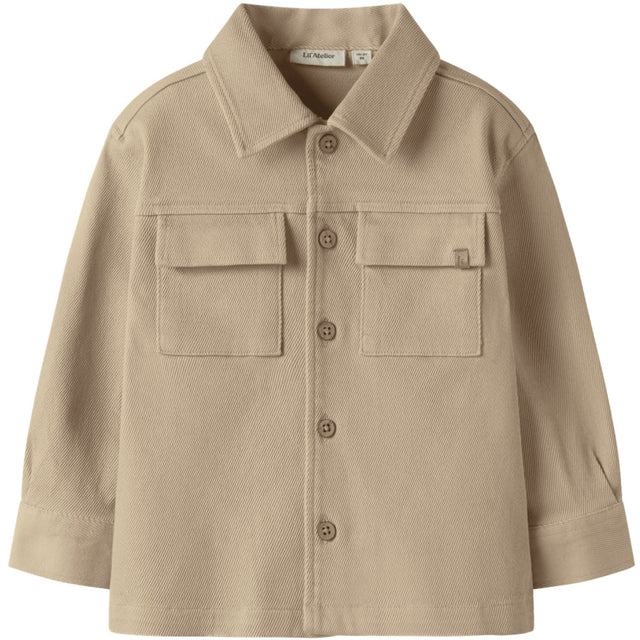 Lil'Atelier Irish Cream Nmmtaru Loose Twill Skjorte 1177-Dj Lil