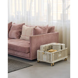 MODU Honey Yellow 4 X Opbevaring Boks Hjul