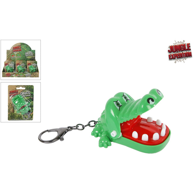 Pocket Money Croco Teeth Game Nøglering CDU