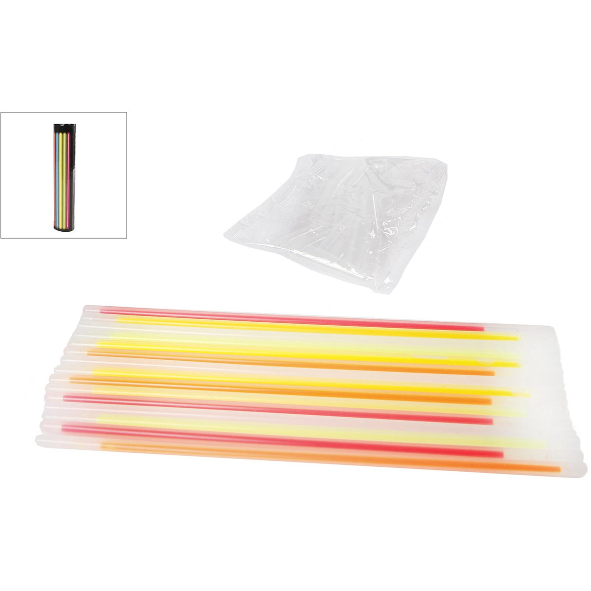 Pocket Money Glow Sticks 50 Styks I Tube 20 Cm
