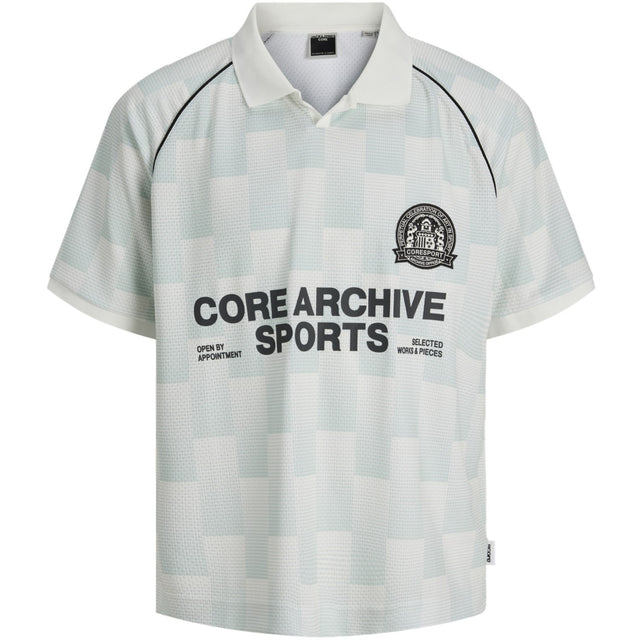 Jack & Jones Junior Omphalodes AOP Jcobreeze Football AOP Mesh Tee Ss Jnr