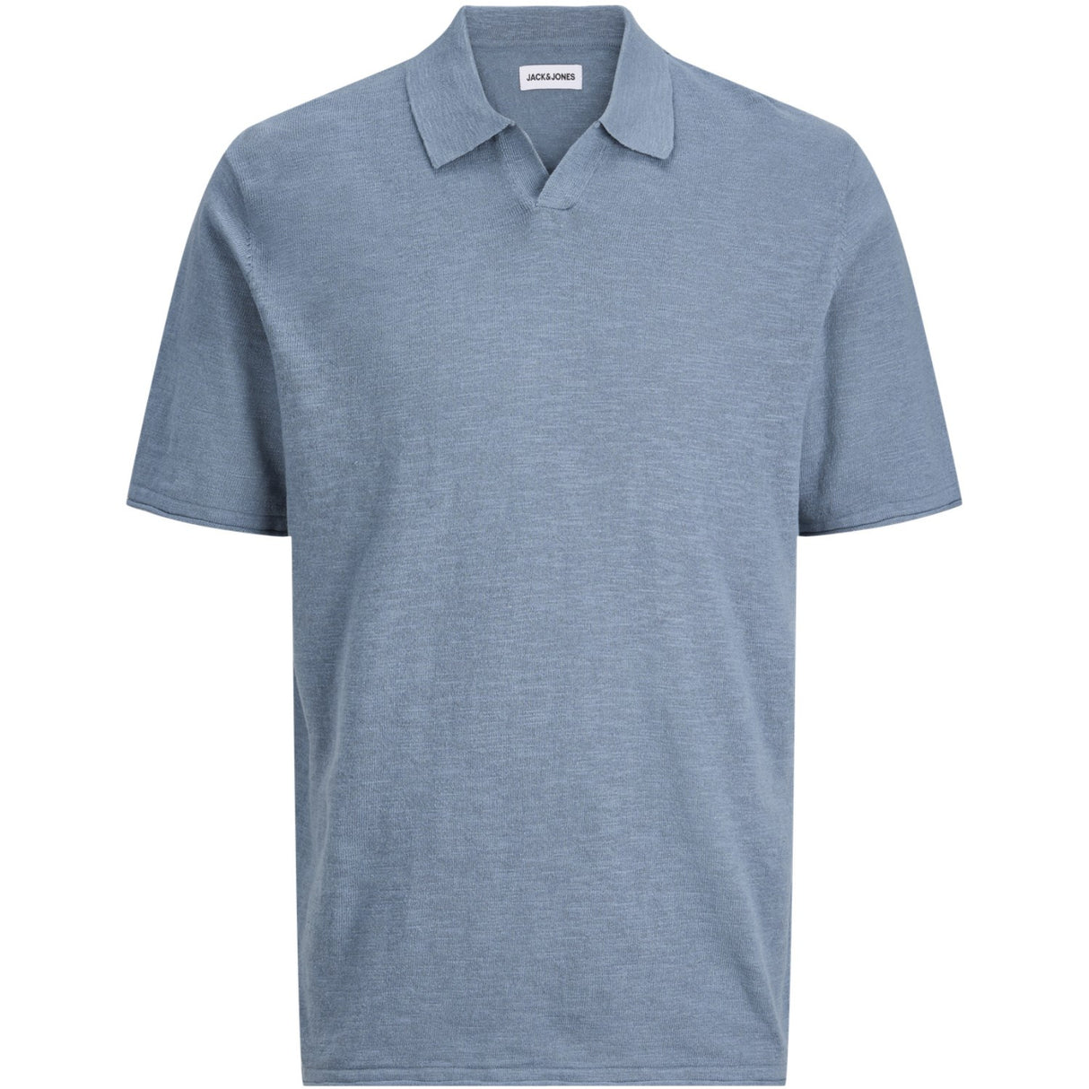 Jack & Jones Junior Blue Mirage Jjkane Strik Split Neck Polo Jnr