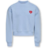 kids ONLY Soft Chambray Kogevisa L/S O-Neck Kort Swt