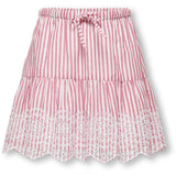 kids ONLY Barbados Cherry Cloud Dancer Kogbondi Life Emb Nederdel Wvn