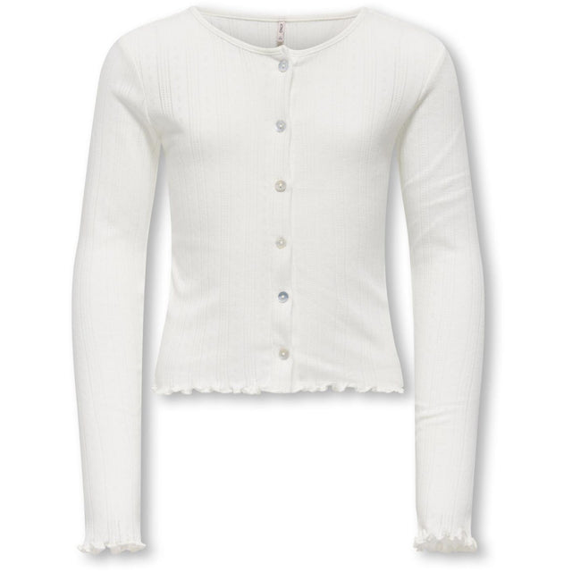 kids ONLY Cloud Dancer Kogsalsa Life L/S Cardigan Jrs
