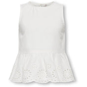 kids ONLY Cloud Dancer Kogbondi Life S/L Emb Top Wvn
