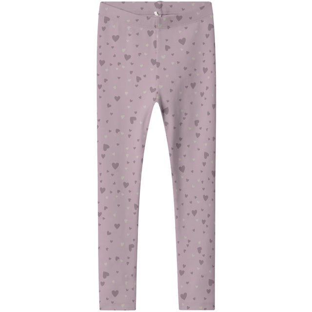 Name It Keepsake Lilac Nmfbheart Xsl Leggings