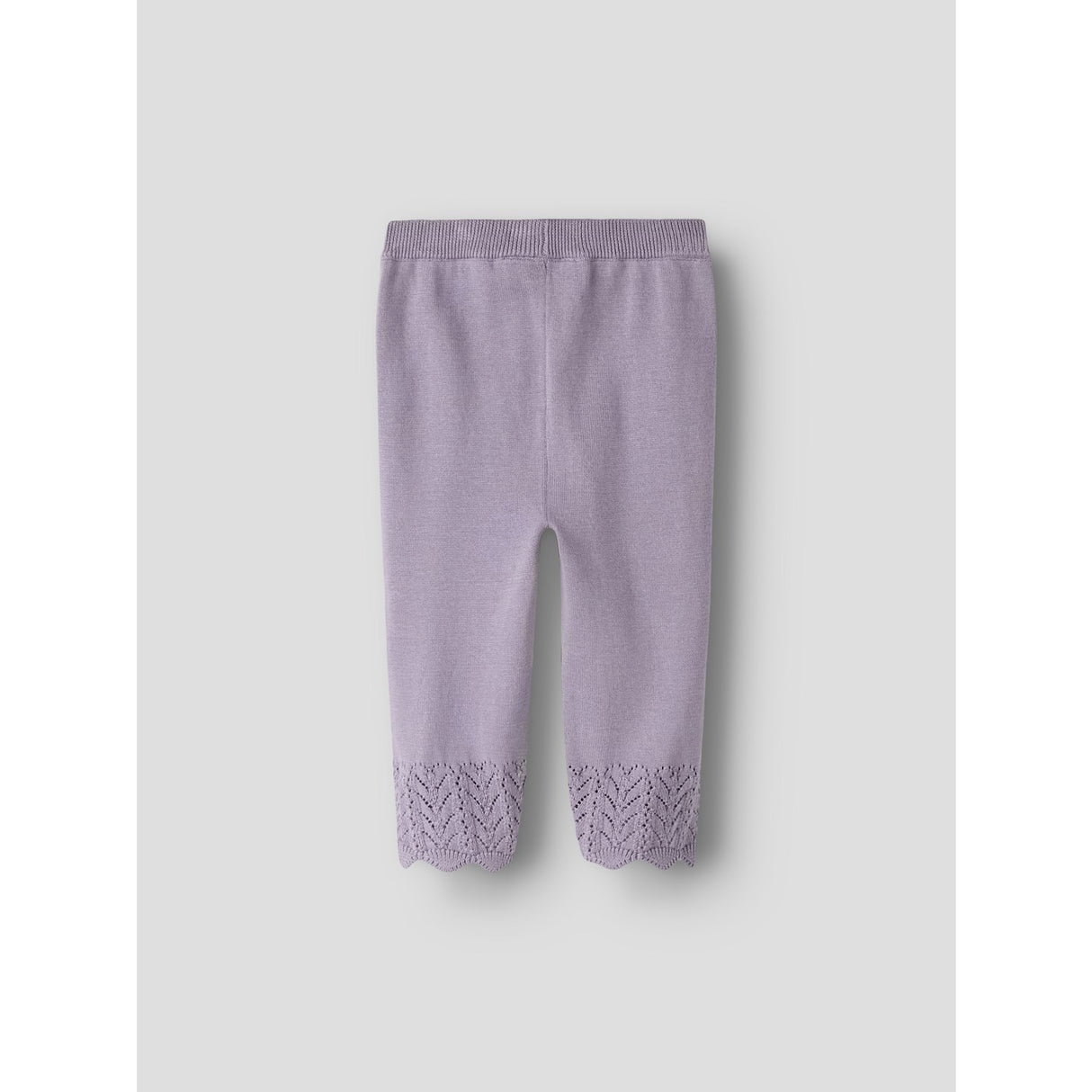 Name It Lavender Gray Nbfbrit Strik Bukser