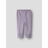 Name It Lavender Gray Nbfbrit Strik Bukser