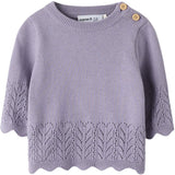Name It Lavender Gray Nbfbrit Ls Strik