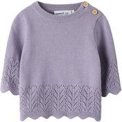 Name It Lavender Gray Nbfbrit Ls Strik