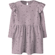 Name It Keepsake Lilac Nmfbheart Ls Kjole