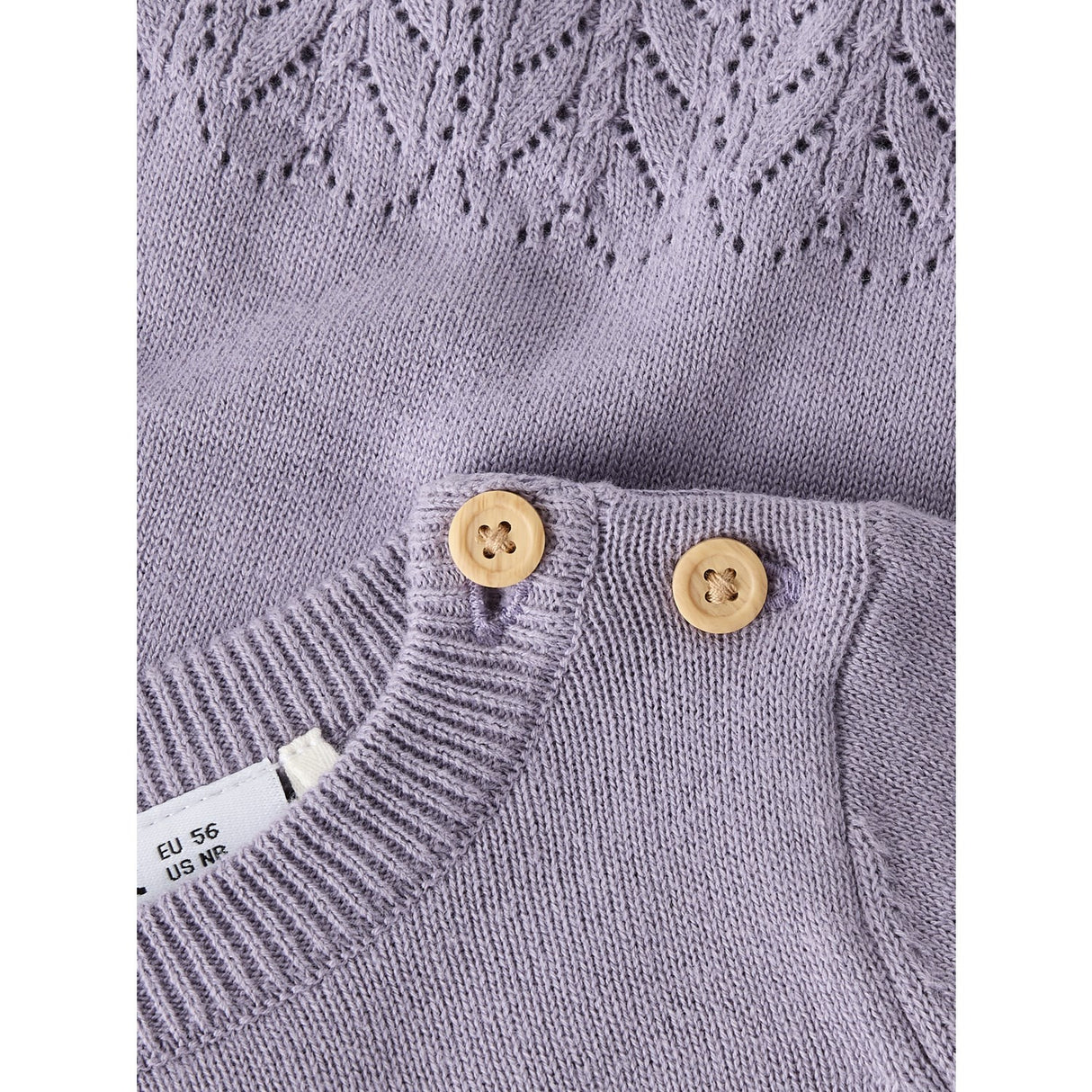 Name It Lavender Gray Nbfbrit Ls Strik