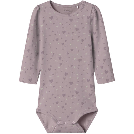 Name It Keepsake Lilac Nbfbheart Ls Body