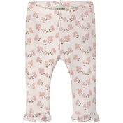 Lil'Atelier Coconut Milk Hydrangea Nbfgago Kny Slim Leggings Lil