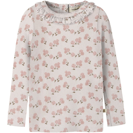 Lil'Atelier Coconut Milk Hydrangea Nmfgago Kis Ls Slim Top Lil