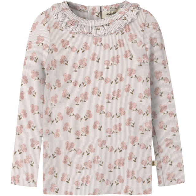 Lil'Atelier Coconut Milk Hydrangea Nmfgago Kis Ls Slim Top Lil