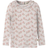 Lil'Atelier Coconut Milk Hydrangea Nmfgago Kis Ls Slim Top Lil