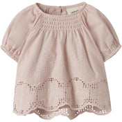 Lil'Atelier Peach Whip Nbfdayna Ss Loose Skjorte Lil