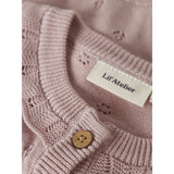 Lil'Atelier Peach Whip Melange Nbfdorina Ls Strik Card Lil