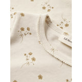 Lil'Atelier Coconut Milk Flower Yellow Nmflayo Sig Ls Slim Top Lil